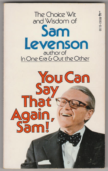 You Can Say That Again Sam front cover