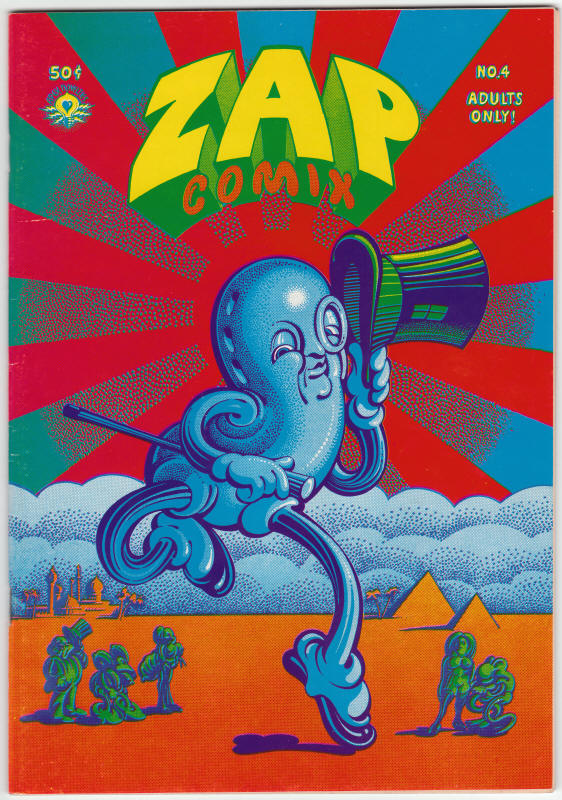 Zap Comix #4 front cover