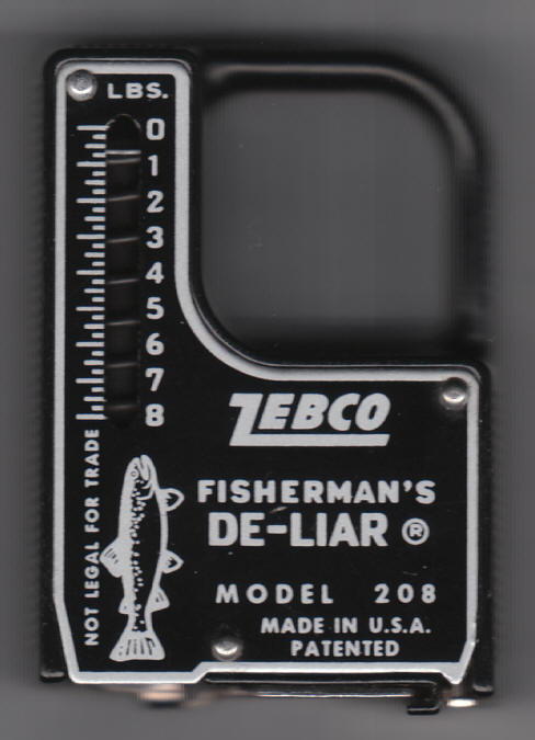 Zebco Fishermans DeLiar Model 208