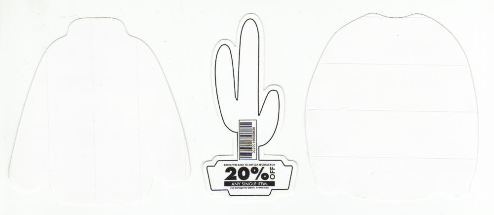 Zia Records Stickers