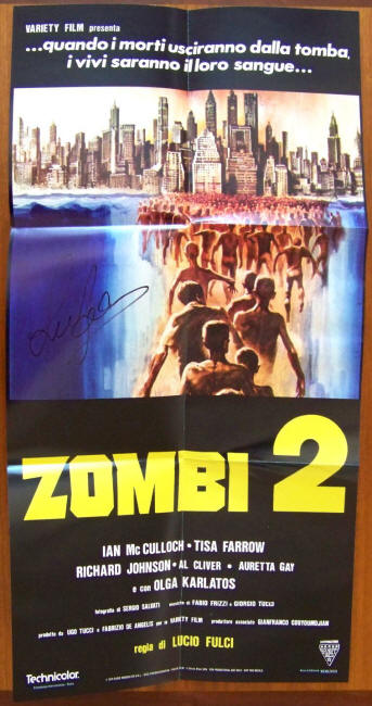 Zombi 2 Zombie 1979 Mini Poster